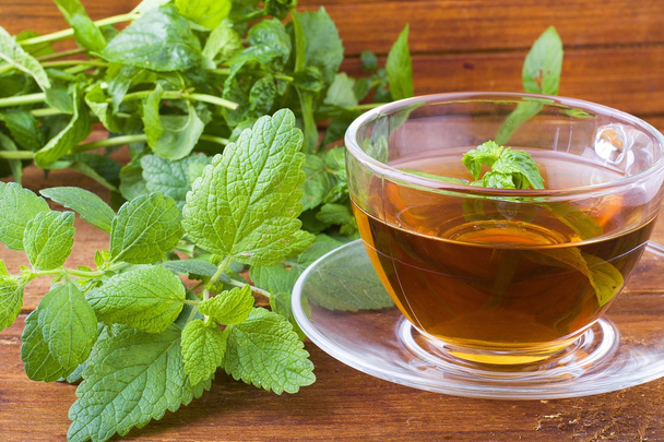 tea and mint - Foto, imagen