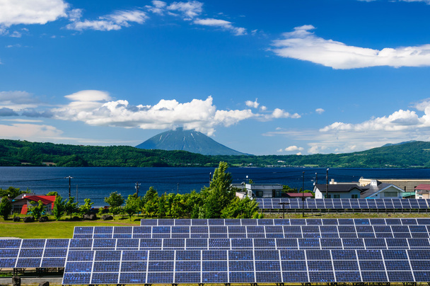 сонячна енергія для концепції сталої зеленої енергетики
 - Фото, зображення