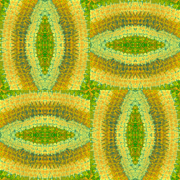  Abstraktní vzor z háčkované části rohože - Fotografie, Obrázek