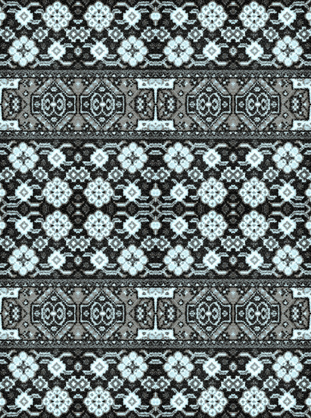  Шаблон цветочных и геометрических элементов для ковров, постельных принадлежностей
 - Фото, изображение