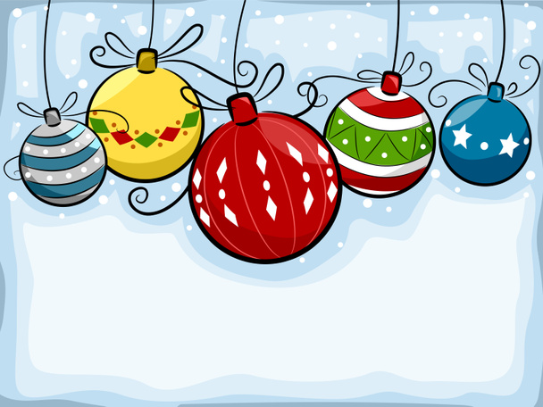 Рождественские шары - Фото, изображение