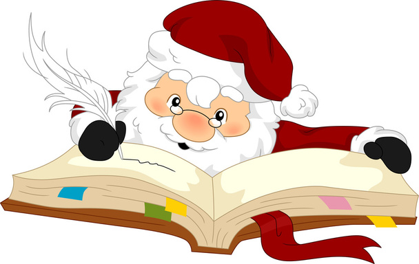 Planificador de Santa Claus
 - Foto, Imagen