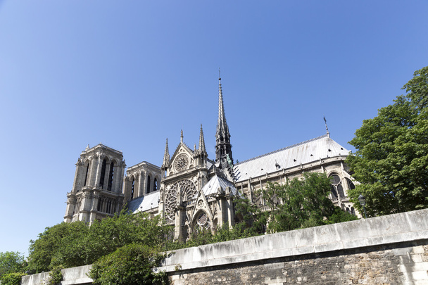 Notre dame-katedrális, Párizs, Franciaország - Fotó, kép