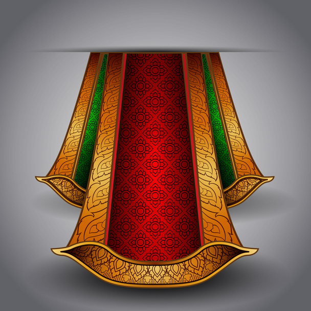 Vektori ylellinen kuninkaallinen kangas kuningas
 - Vektori, kuva