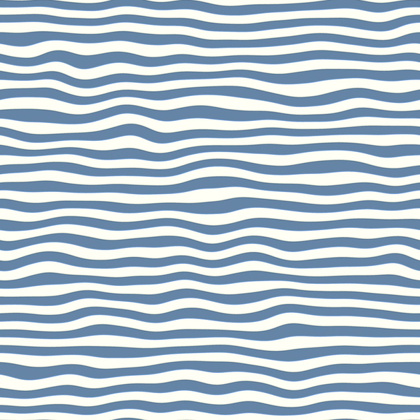 Fondo abstracto sin fisuras. Líneas azules onduladas en un fondo blanco
 - Foto, imagen