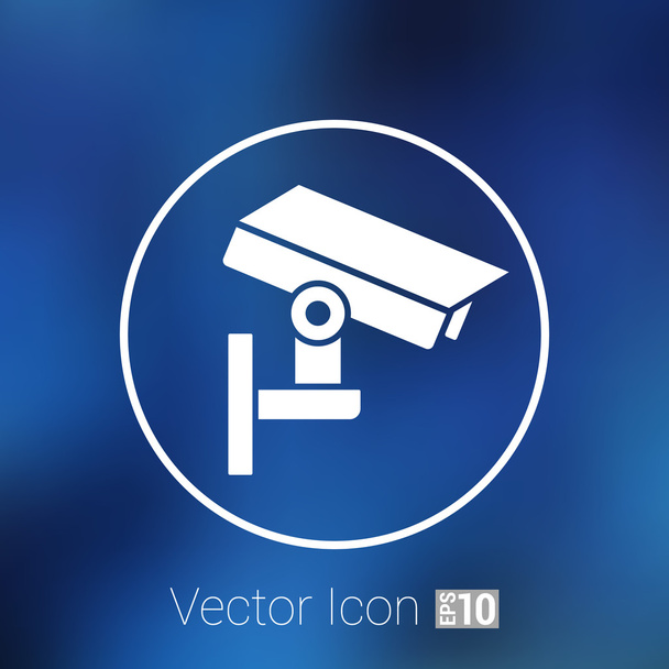  camera cctv icon sign graphic theft wireless street - Vector, Image