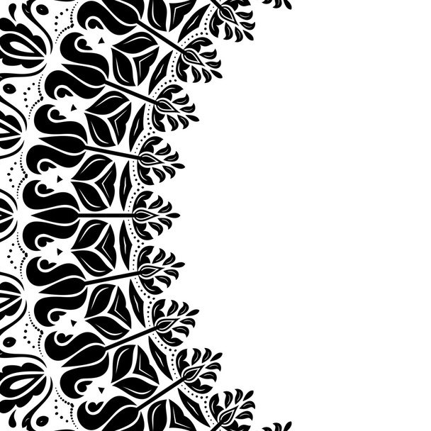 Cadre vectoriel moderne floral
 - Vecteur, image