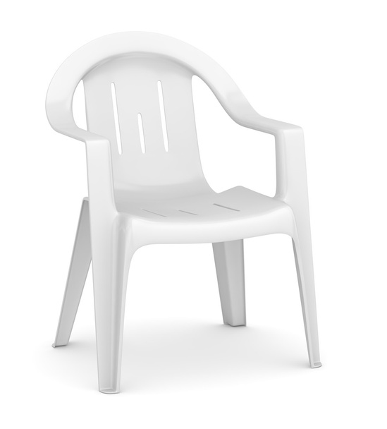 Λευκή καρέκλα - Φωτογραφία, εικόνα
