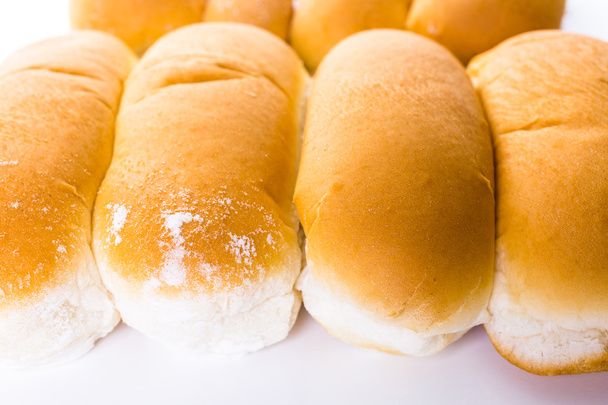 Freshly baked hot dog buns - Photo, Image