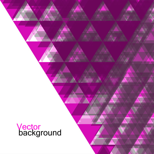 Abstraktní geometrická barevné pozadí z trojúhelníků. Vektorové ilustrace. EPS 10  - Vektor, obrázek
