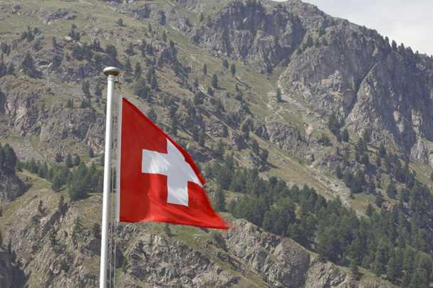 Svájc - zászló - Fotó, kép