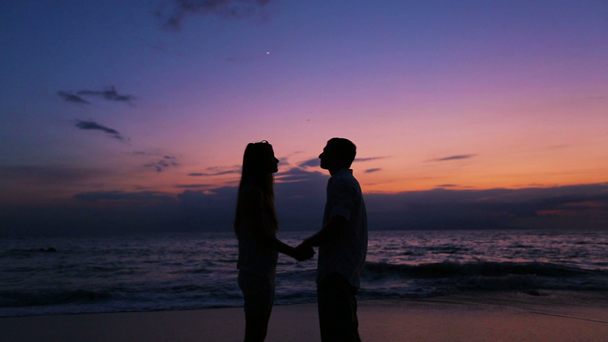 Hawaje plaża podróż poślubna - Materiał filmowy, wideo