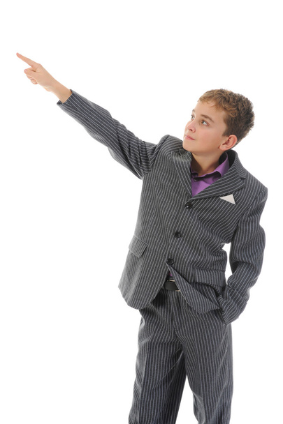 Boy in a business suit - Fotografie, Obrázek