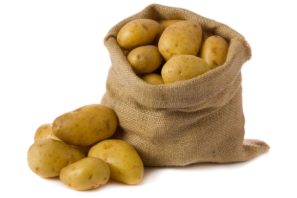 Ziemniaki surowe - Zdjęcie, obraz