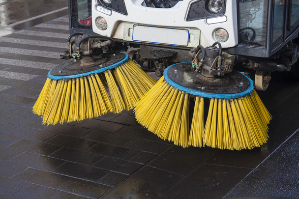 Brushes of street sweeper - Fotografie, Obrázek