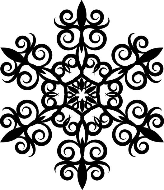 Decorative Snowflake. - Photo, Image