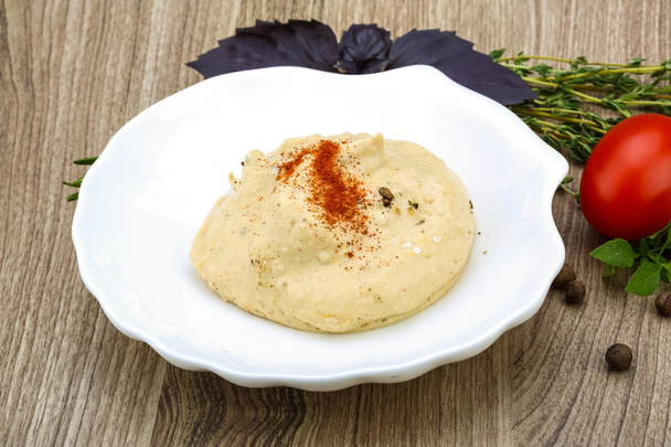 Arabische traditionele Hummus - Foto, afbeelding