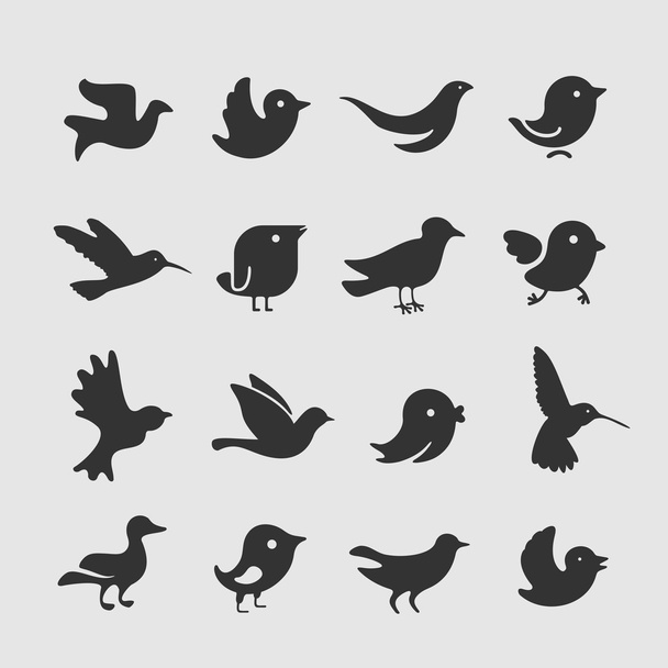 Minimalist tattoo boho origami paper duck silhouette art icon • wall  stickers vintage, vector, trendy