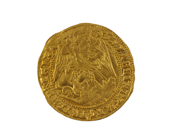 Anjo de ouro de Elizabeth I
 - Foto, Imagem