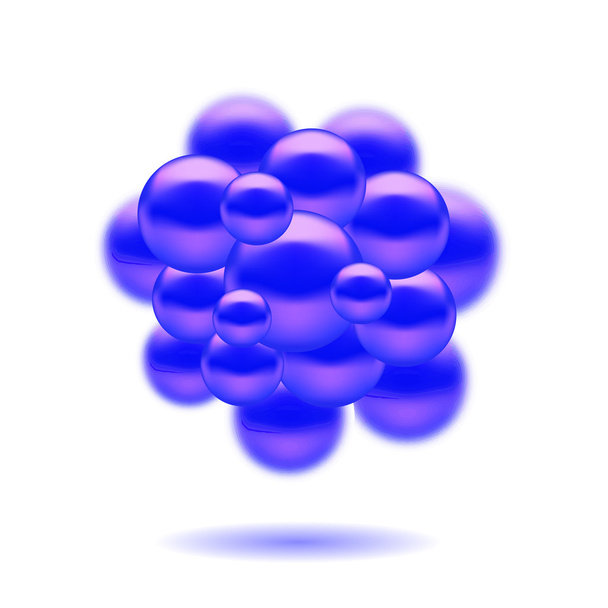 molekulární struktura - Vektor, obrázek