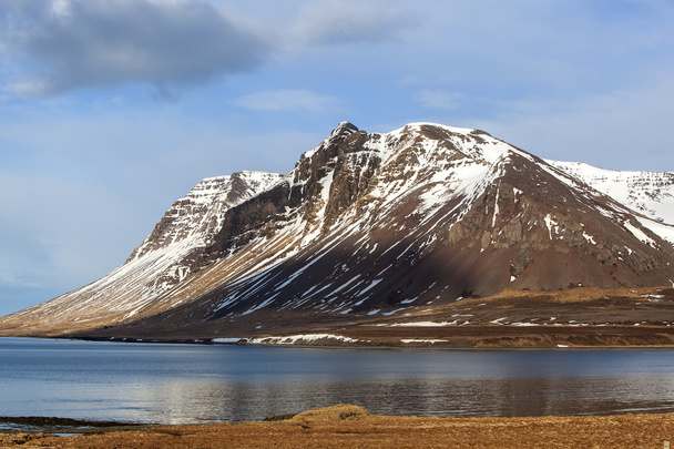 Vulkanlandschaft auf der Halbinsel snaefellsnes in Island - Foto, Bild