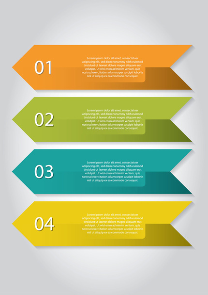 Infographic banners - Vector, Image