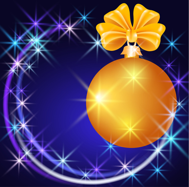 Christmas ball - Vector, Image