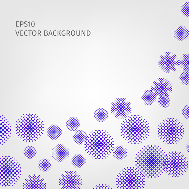Fondo de medio tono abstracto
 - Vector, imagen