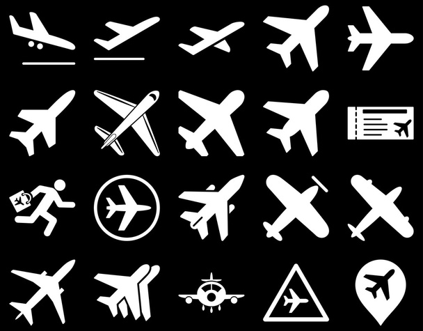 Aviation Icon Set - 写真・画像