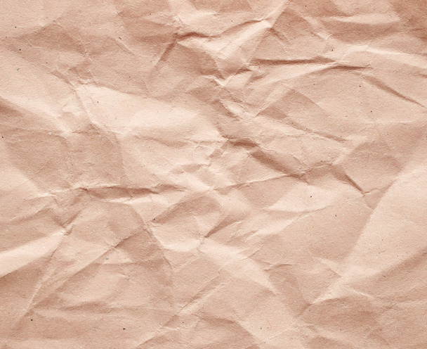 τσαλακωμένο χαρτί μπεζ - Φωτογραφία, εικόνα