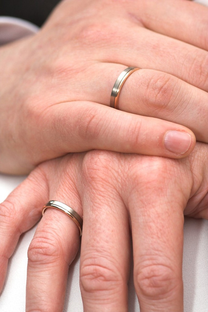Wedding rings - Foto, afbeelding