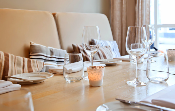 Restaurant table - Foto, Imagen