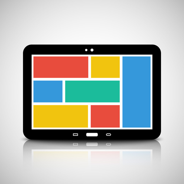 Tablet PC, interfaz de usuario
 - Vector, Imagen