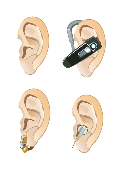 Ear vector - Вектор,изображение