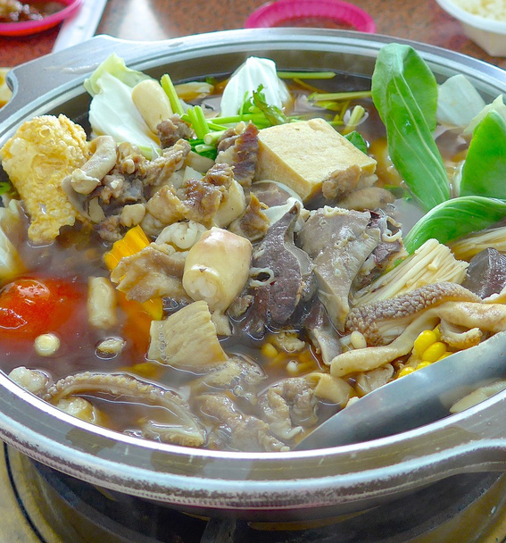 Mutton hot pot with Chinese herb - Photo, Image