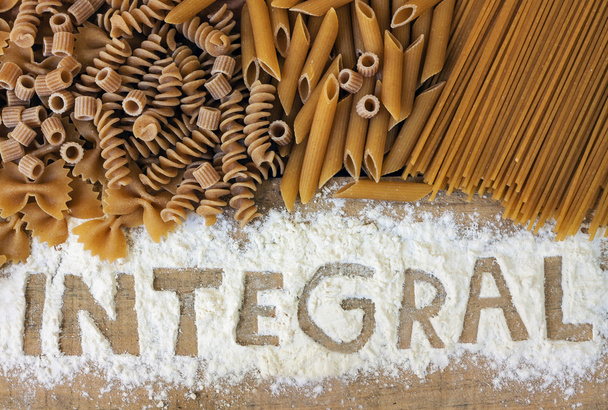 Integralen pasta  - Foto, afbeelding