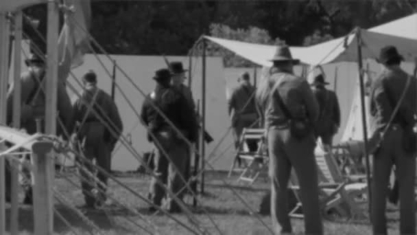 Az amerikai polgárháború átmeneti - Felvétel, videó