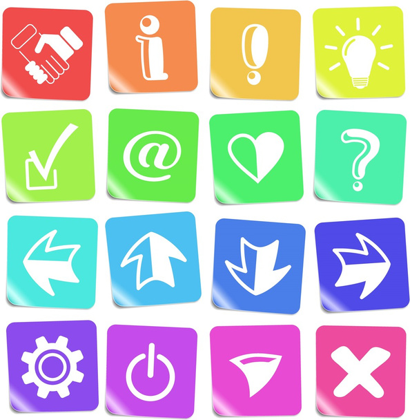 Signs icons - Vector, Image