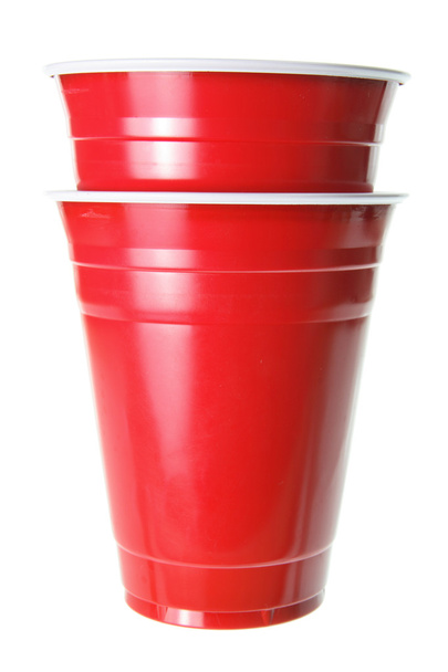 Stack of Plastic Cups - Foto, Bild
