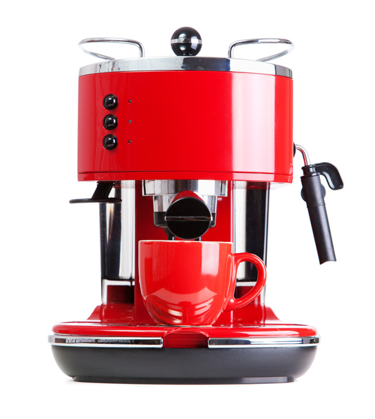 Red coffee machine - Photo, Image