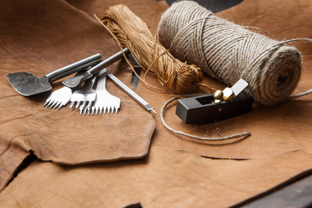 leathercraft tools - Φωτογραφία, εικόνα