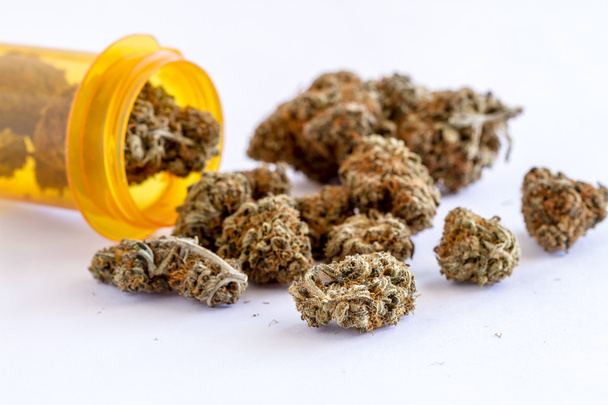 Medical Marijuana Buds and Seeds - Fotografie, Obrázek