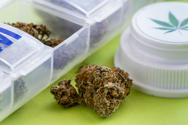 Medical Marijuana Buds and Seeds - Fotó, kép