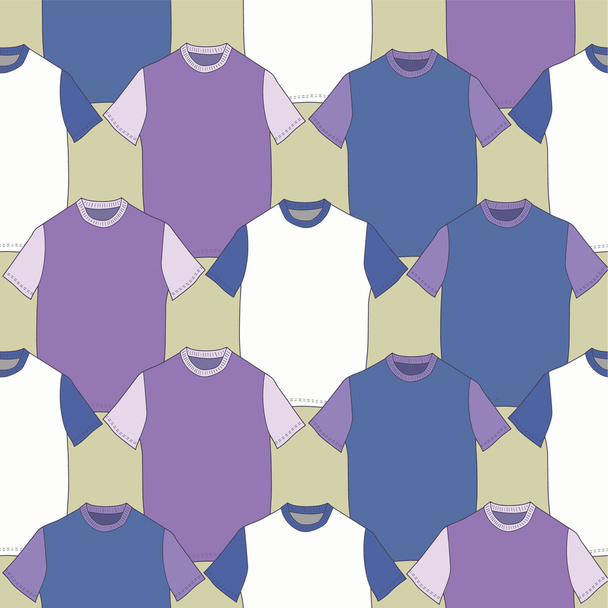 Picture with colored T-shirts - Foto, Imagem