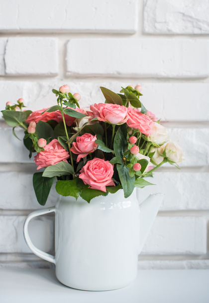 Bouquet of pink roses - Valokuva, kuva