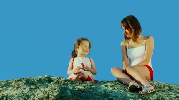 zwei Mädchen - Filmmaterial, Video