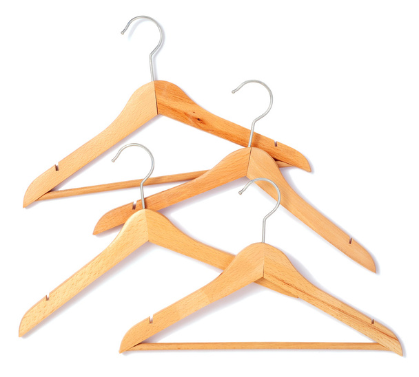 wooden hangers - Photo, Image