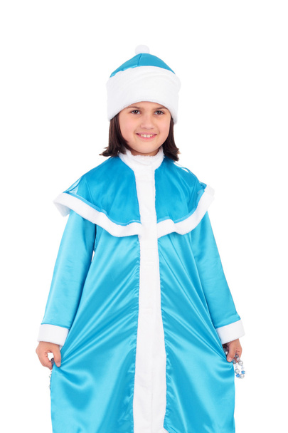girl in costume of Snow Maiden - Φωτογραφία, εικόνα