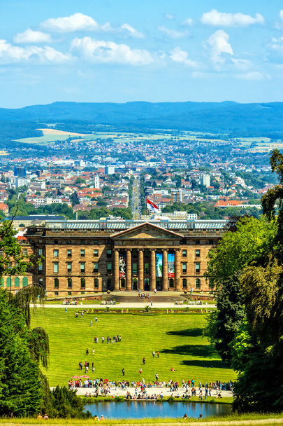Cityscape with Castle in Kassel, Germany - Photo, Image