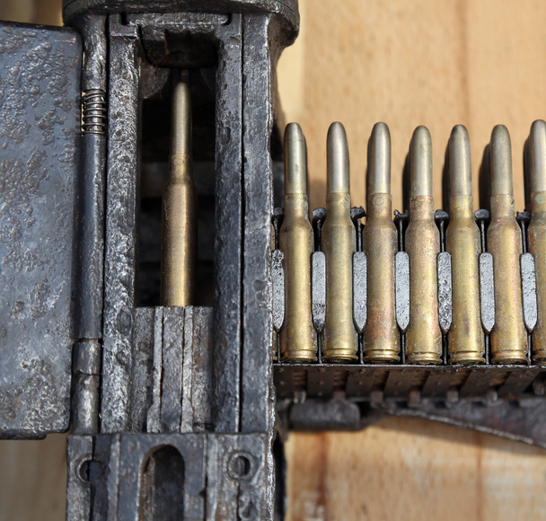 charger with many a machine-gun bullets - Photo, Image